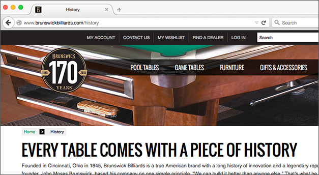 Brunswick Website